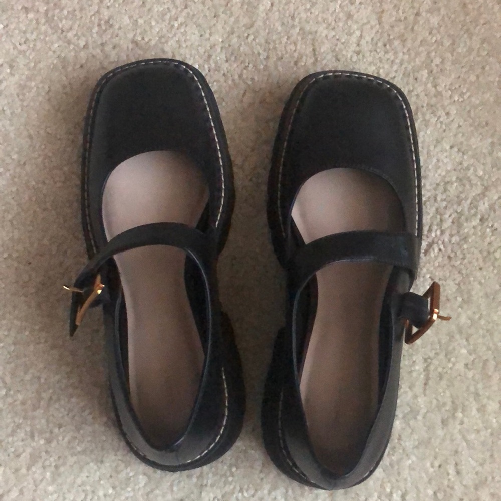 Charles and Keith platform Mary Jane shoes